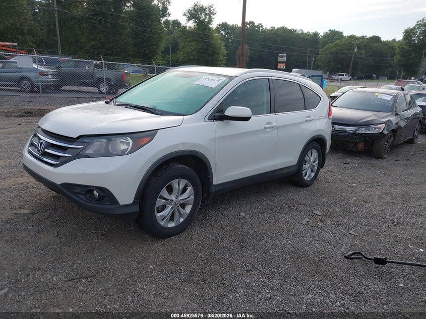 2014 Honda CR-V, Right Rear, IAAI, VIN 5J6RM3H71EL038402 — photo 2