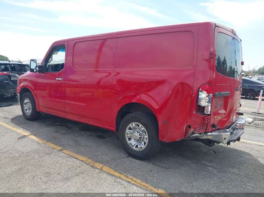 2015 NISSAN NV CARGO NV2500 HD auction photo 3