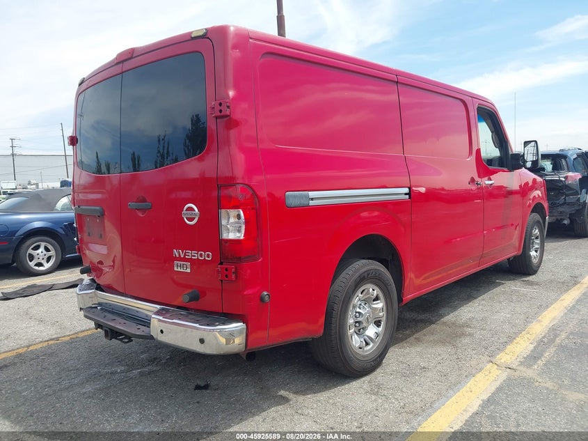 2015 NISSAN NV CARGO NV2500 HD auction photo 4