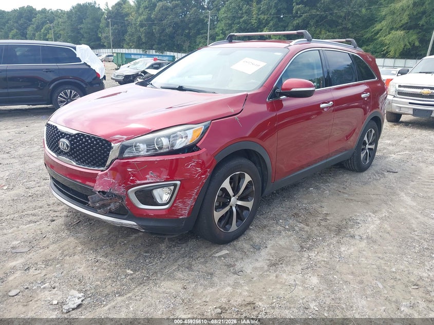 2018 Kia Sorento, Удар спереду, IAAI, VIN 5XYPH4A56JG393037 — фото 2