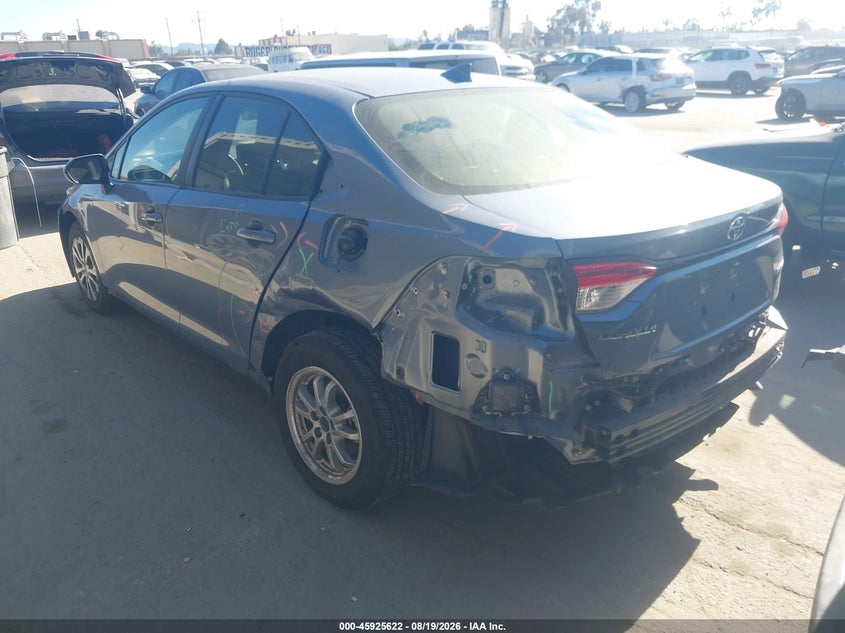 Vin: jtdeamde1nj054828, lot: 46424710, toyota corolla hybrid le 20223