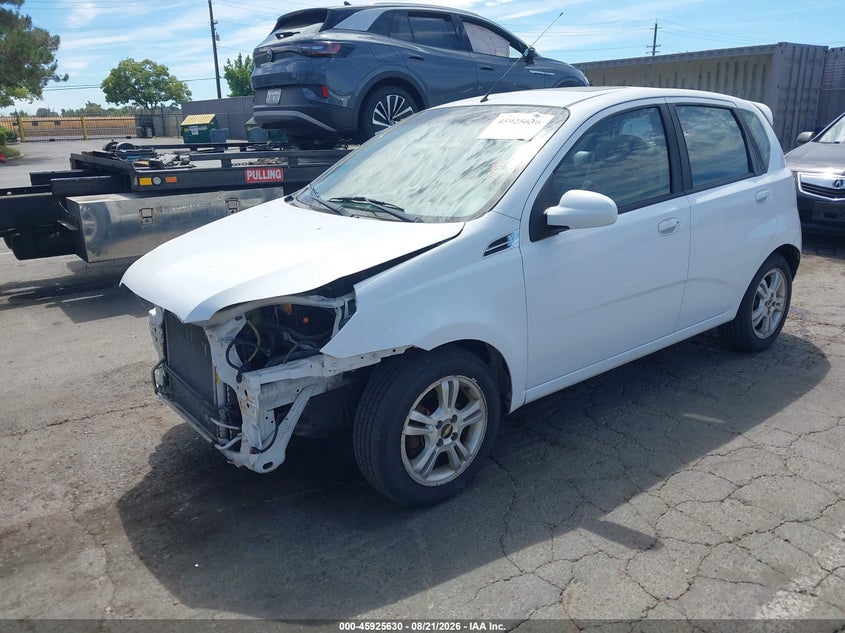 2011 Chevrolet Aveo, Удар спереди, IAAI, VIN KL1TG6DE8BB124078 — фото 2