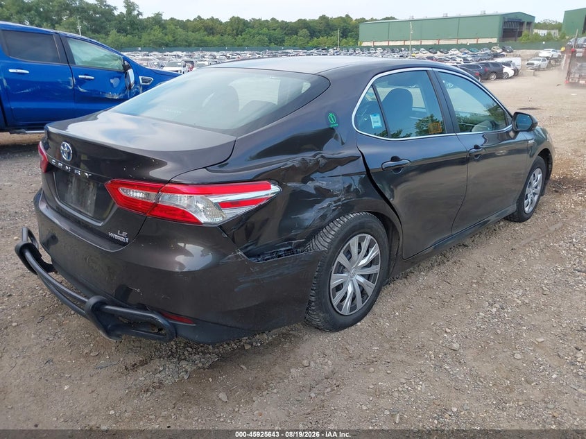 TOYOTA CAMRY HYBRID 2018 VIN 4T1B31HK3JU500378