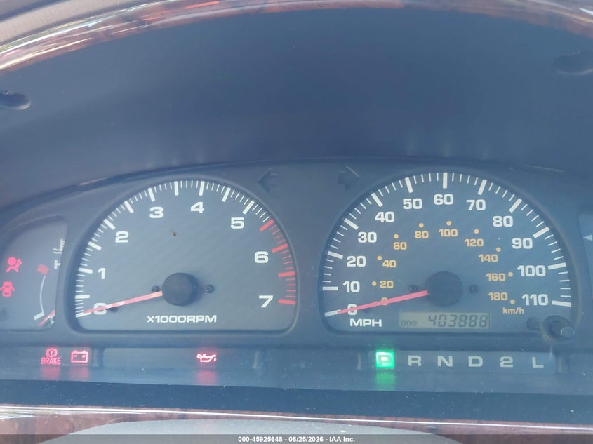 2000 TOYOTA 4RUNNER auction photo 7