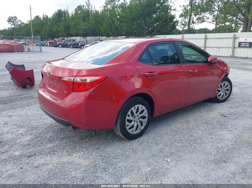 Vin: 5yfburhe8kp858357, lot: 46424769, toyota corolla le 20194