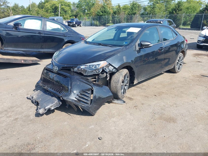 2017 Toyota Corolla, Удар спереди, IAAI, VIN 2T1BURHE1HC809543 — фото 2