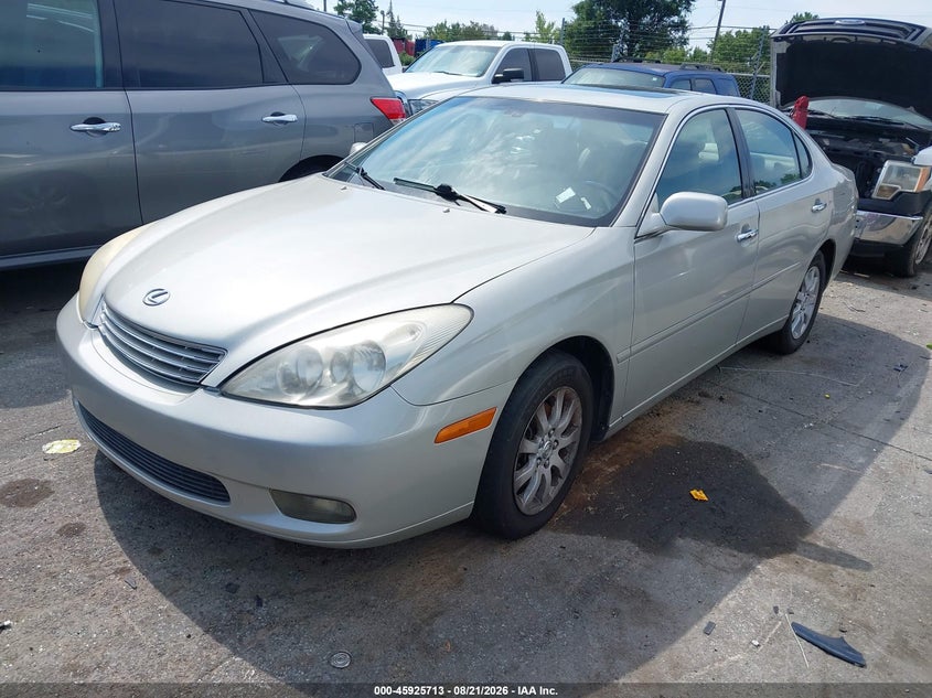 2004 LEXUS ES SEDAN 3.3L V-6 DOHC, VVT, 225HP