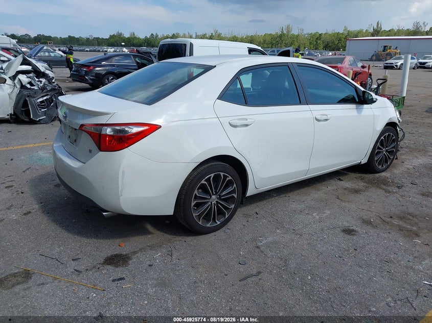 2014 TOYOTA COROLLA SEDAN 1.8L I-4 DOHC, VVT, 132HP