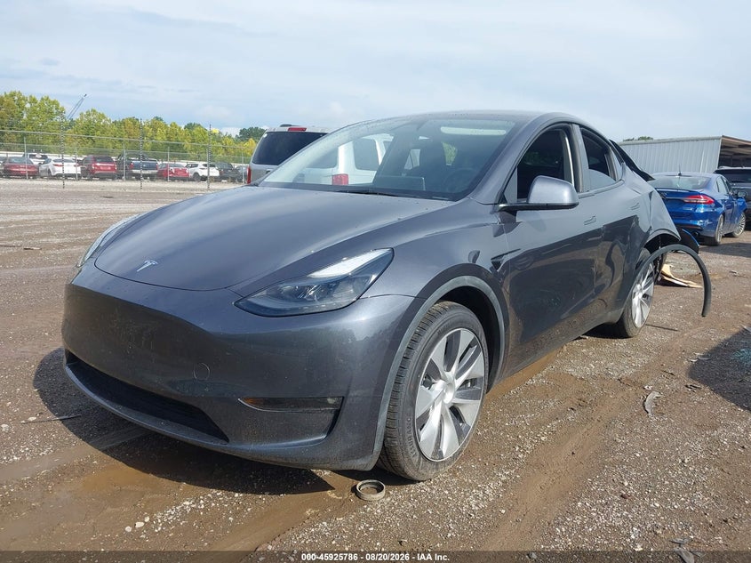 2023 Tesla Model Y, Удар сзади, IAAI, VIN 7SAYGDEE7PF912973 — фото 2