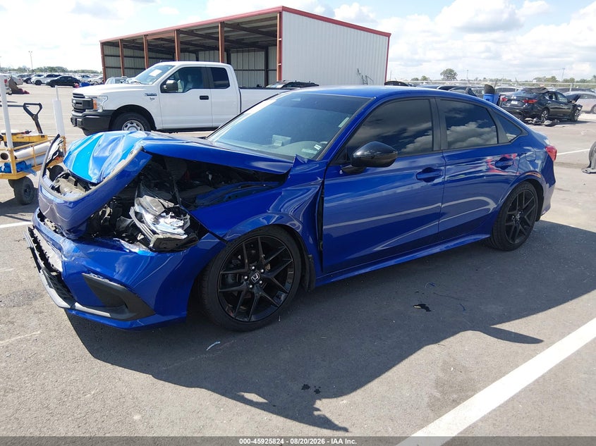 2024 Honda Civic, Front End, IAAI, VIN 2HGFE2F53RH557618 — photo 2