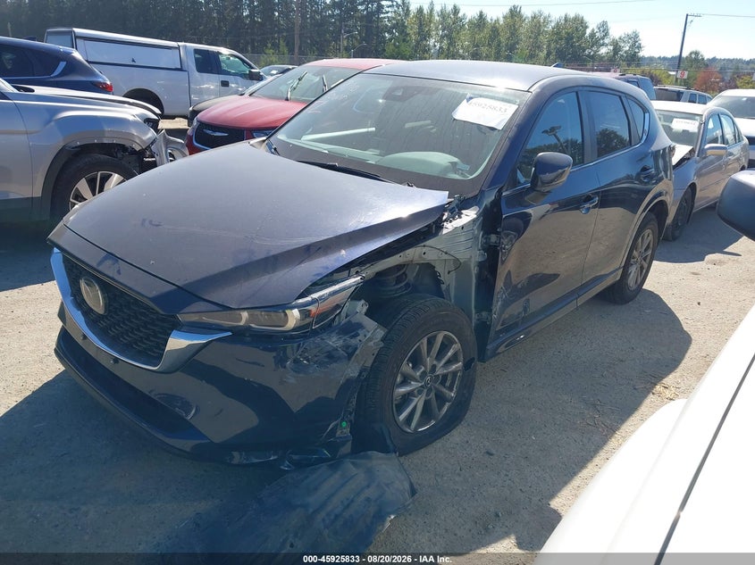 2025 Mazda CX-5, Left Side, IAAI, VIN JM3KFBBLXS0675827 — photo 2