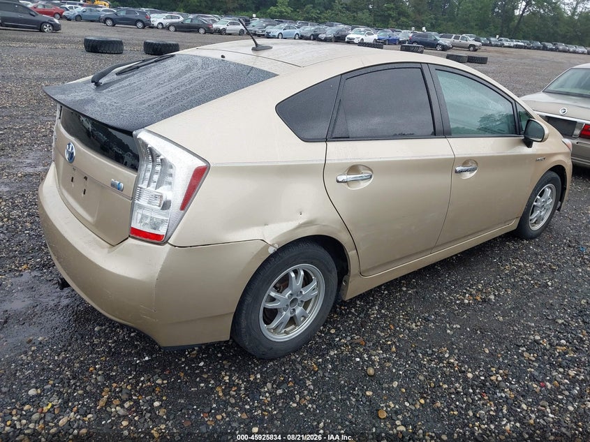 Vin: jtdkn3du5a1111440, lot: 46424922, toyota prius iii 20104