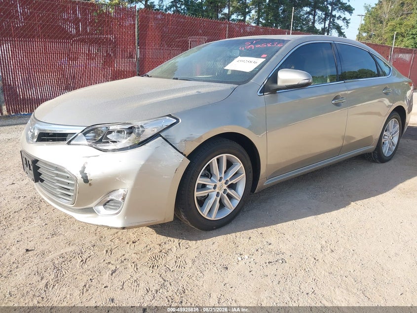 2014 Toyota Avalon, Front End, IAAI, VIN 4T1BK1EB4EU100164 — photo 2