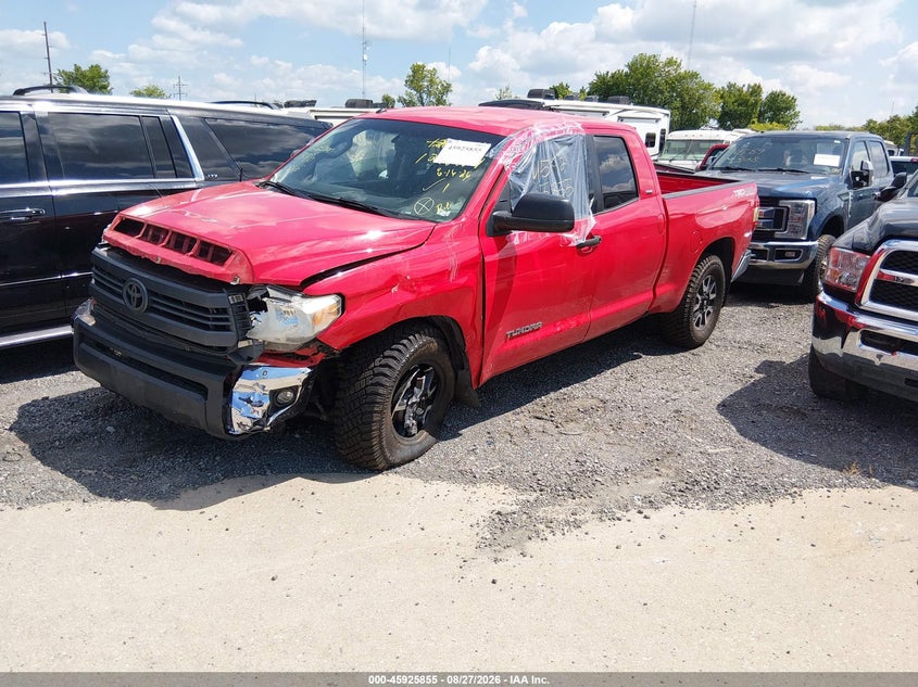Vin: 5tfuw5f16ex371370, lot: 46424943, toyota tundra sr5 5.7l v8 20142