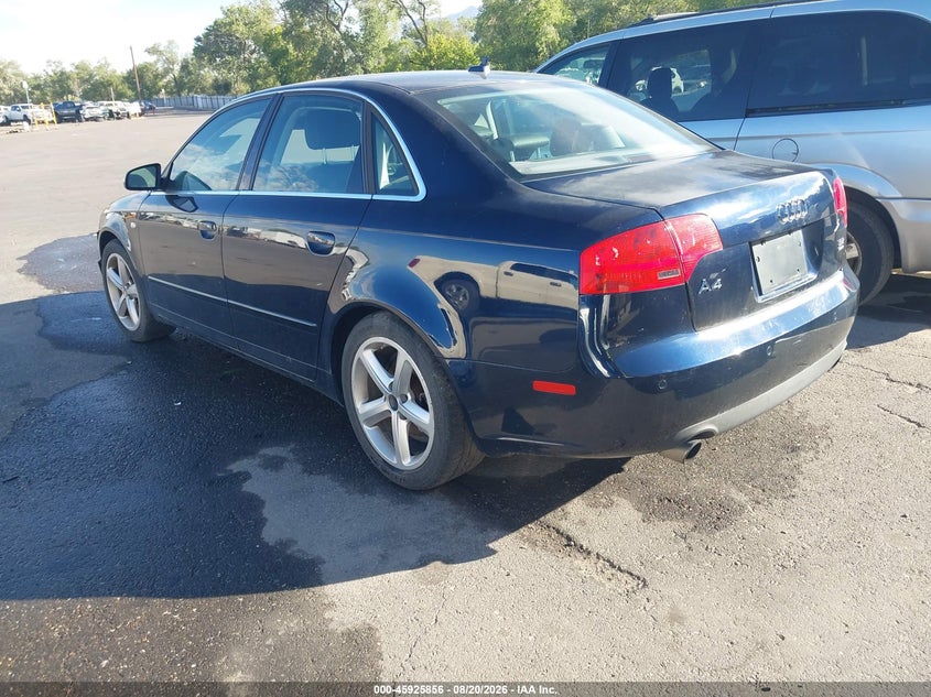 2007 AUDI A4 auction photo 3