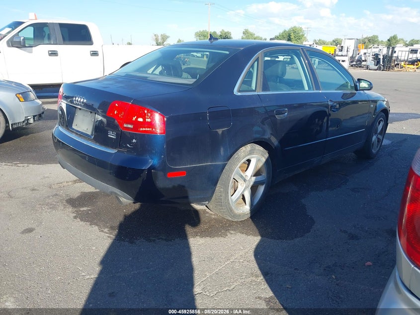 2007 AUDI A4 auction photo 4