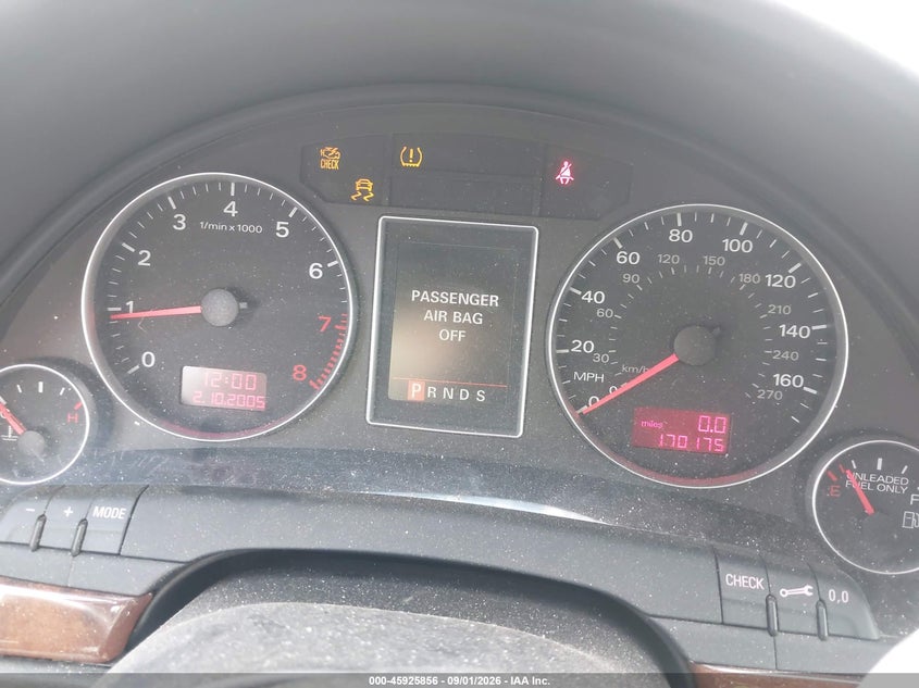 2007 AUDI A4 auction photo 7