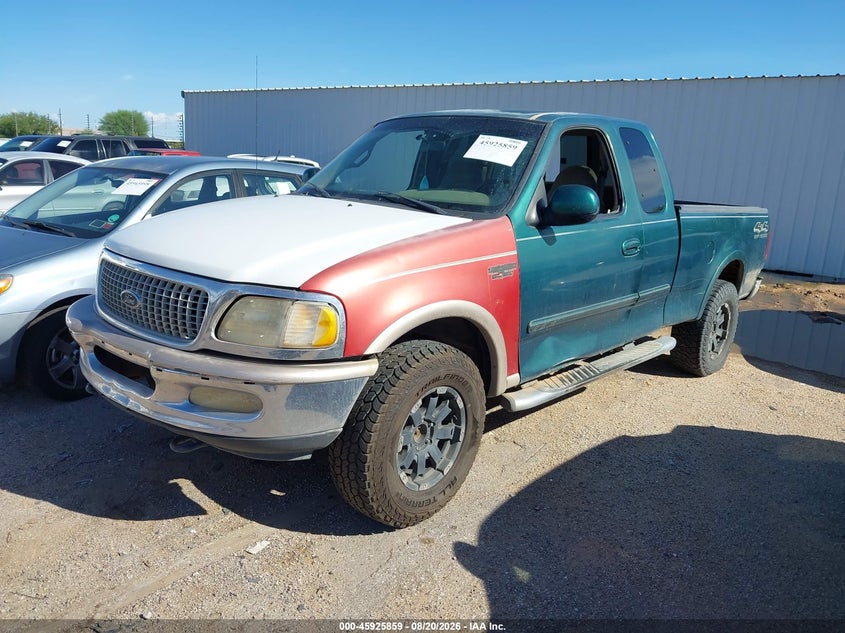 2000 Ford F-150, Rear, IAAI, VIN 1FTRX18L4YNA87505 — photo 2