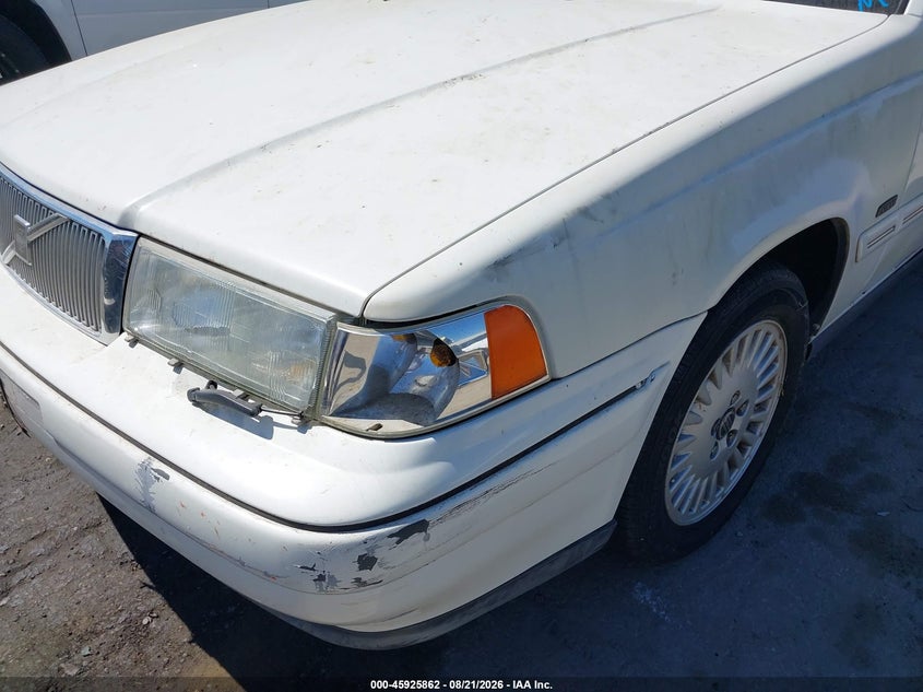 VOLVO S90 1998 VIN YV1KS9609W1130290