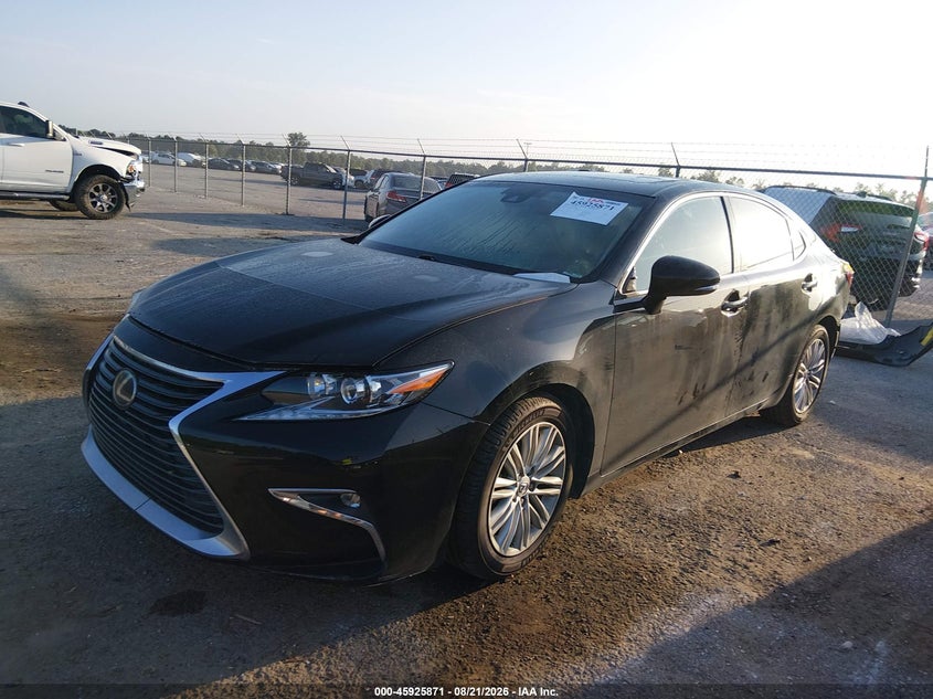 2017 Lexus ES, Rear, IAAI, VIN 58ABK1GG7HU078828 — photo 2
