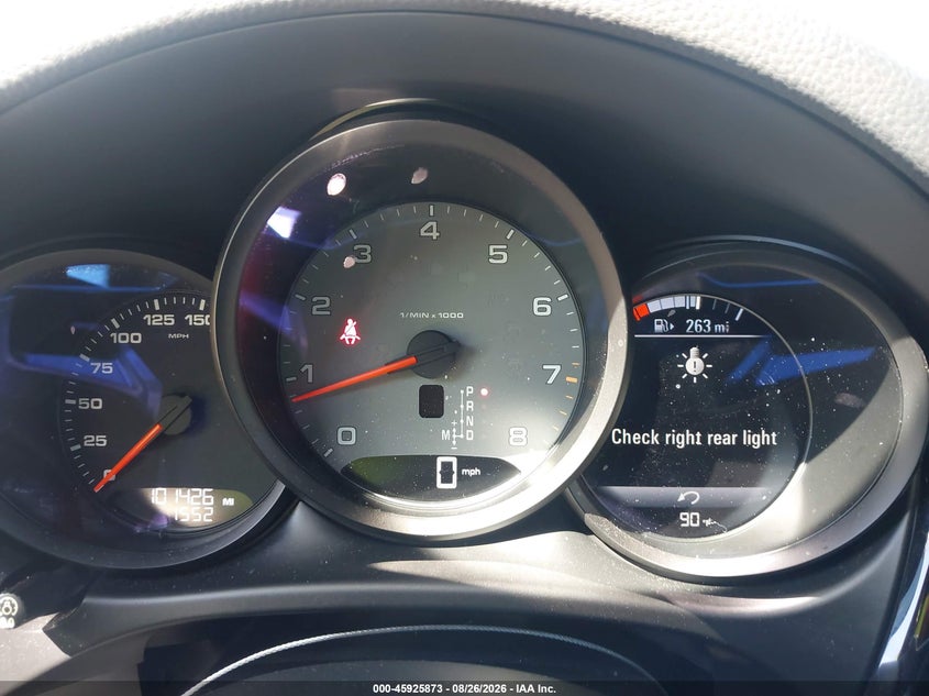 2019 PORSCHE MACAN SPORT UTILITY VEHICLE 3.0L V-6 DI, DOHC, VVT, TURBO, 348HP