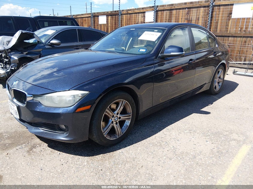2014 BMW 3er, Ходовая, IAAI, VIN WBA3D5C54EKX97206 — фото 2