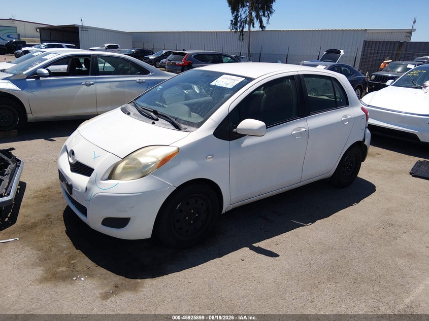 TOYOTA YARIS 2009 VIN JTDKT903595276995