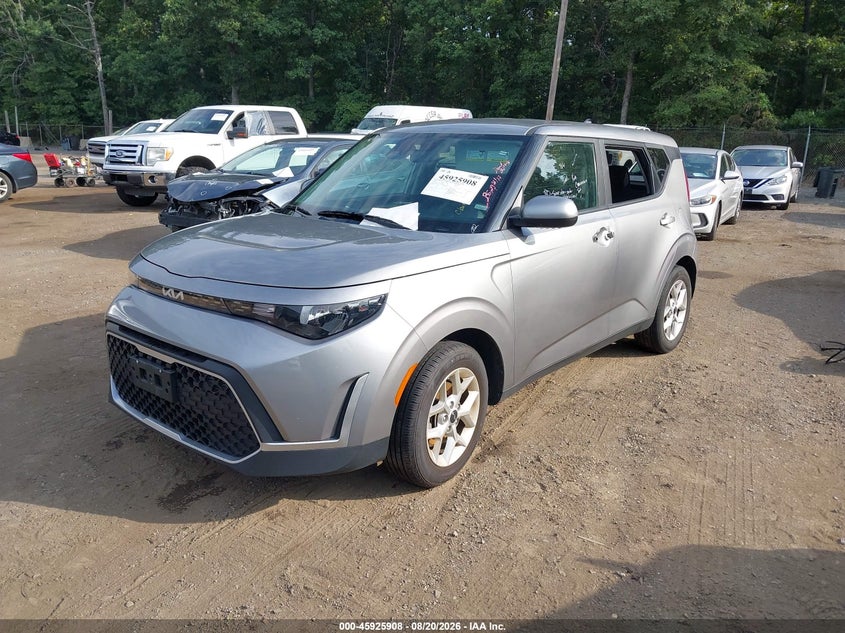 2024 Kia Soul Lx, Левый бок, IAAI, VIN KNDJ23AU3R7240083 — фото 2