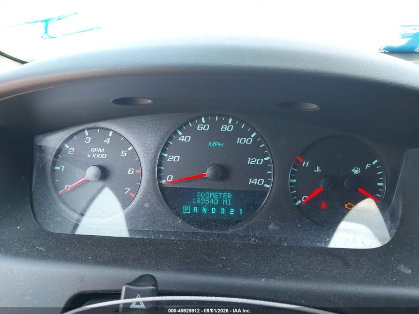 2011 CHEVROLET IMPALA SEDAN 3.5L V-6 VVT, 211HP