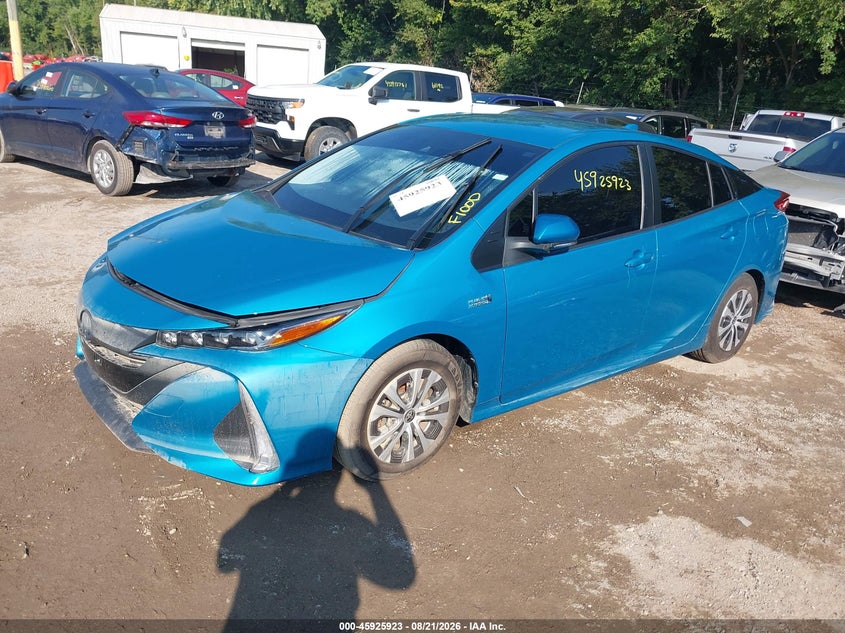 2022 Toyota Prius, Flood, IAAI, VIN JTDKAMFP9N3199783 — photo 2