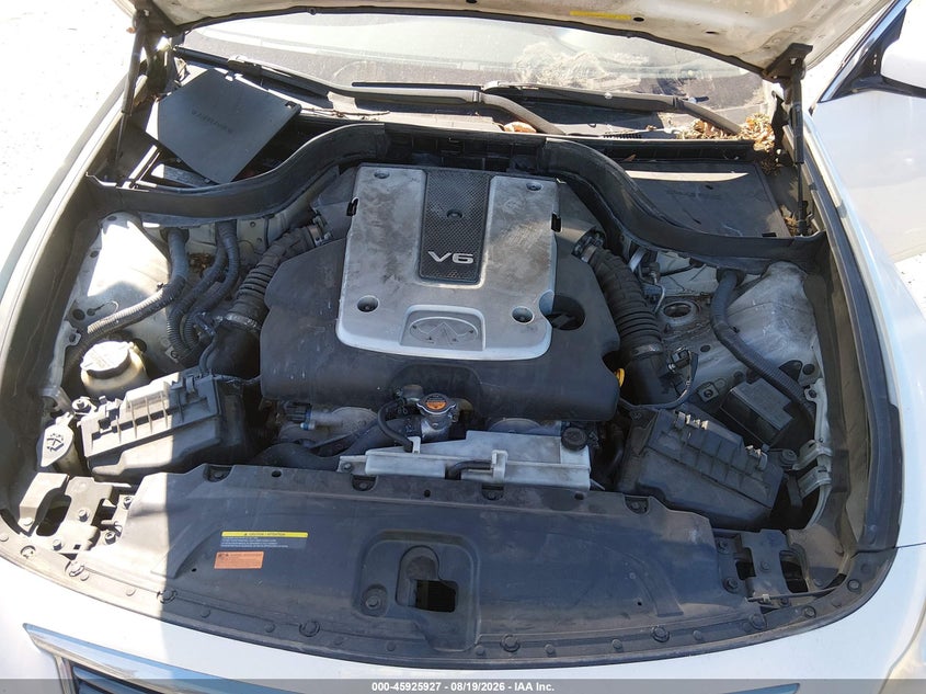 INFINITI G25 2011 VIN JN1DV6AP4BM604134