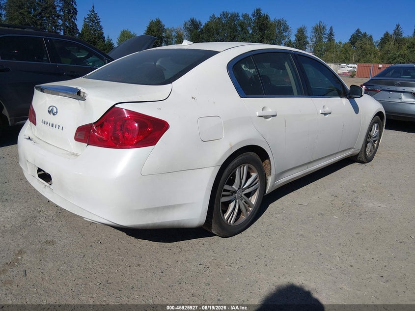 2011 INFINITI G25 auction photo 4