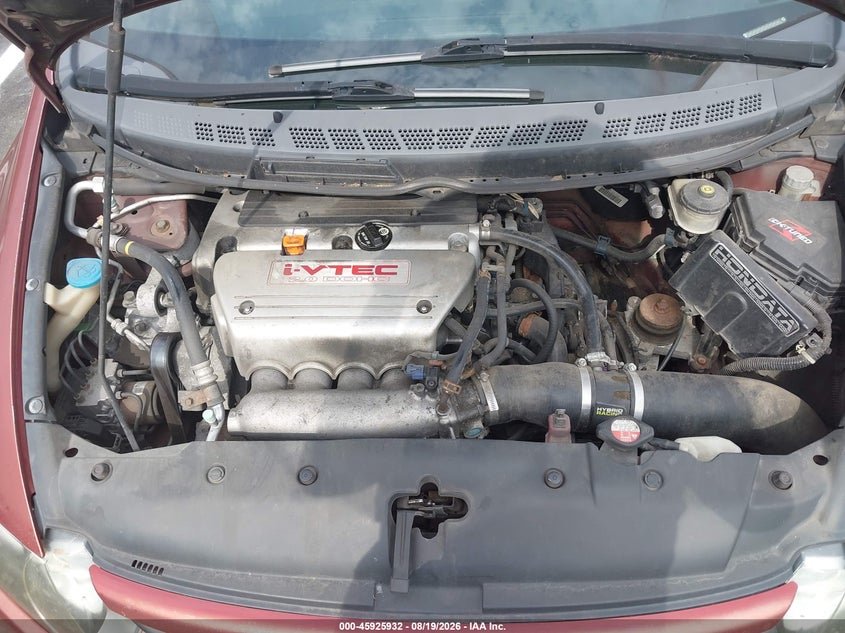 2007 HONDA CIVIC SEDAN 2.0L I-4 DOHC, VVT, 197HP