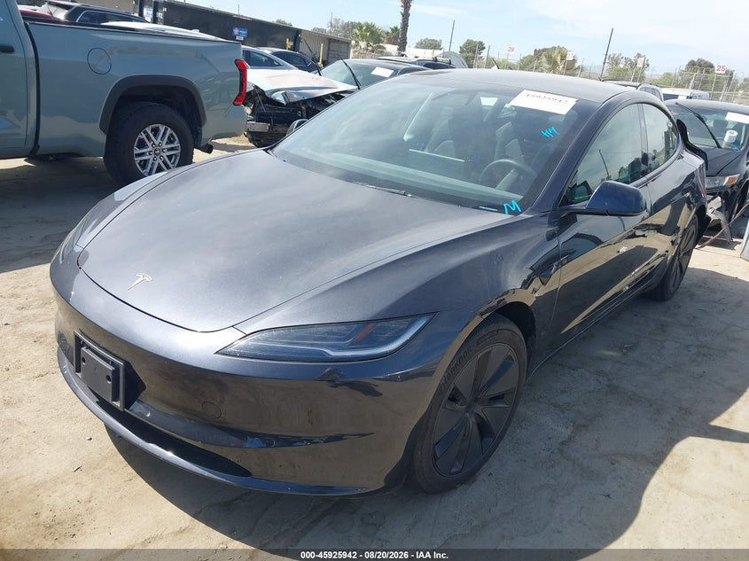 2025 TESLA MODEL 3 auction photo 2