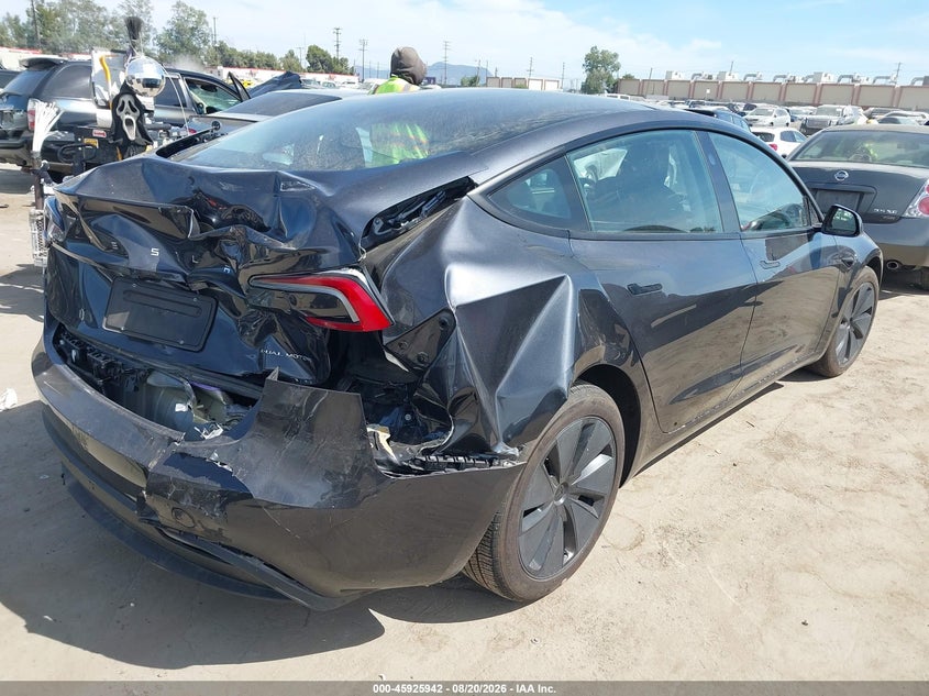 2025 TESLA MODEL 3 auction photo 4