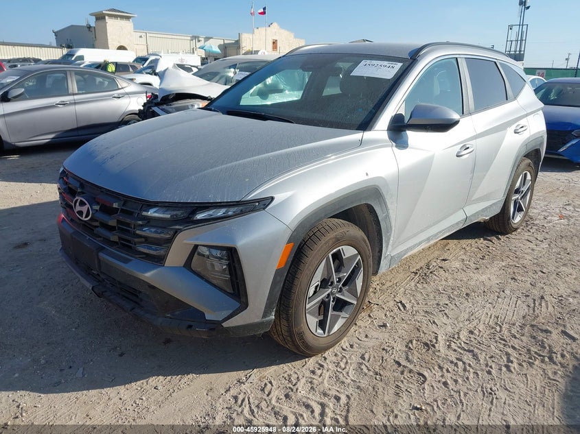 2025 Hyundai Tucson, Ходова, IAAI, VIN 5NMJBCDE5SH545670 — фото 2