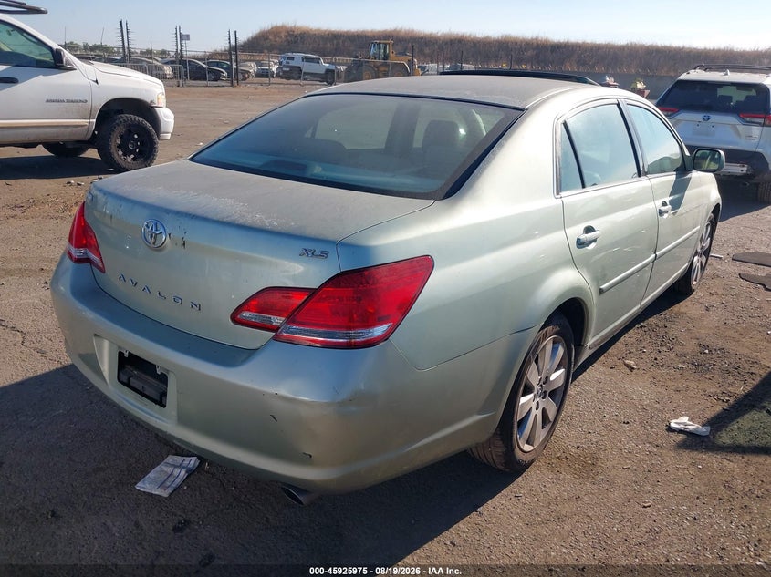 TOYOTA AVALON 2007 VIN 4T1BK36B57U191796