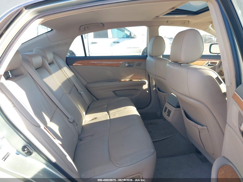 2007 TOYOTA AVALON auction photo 8