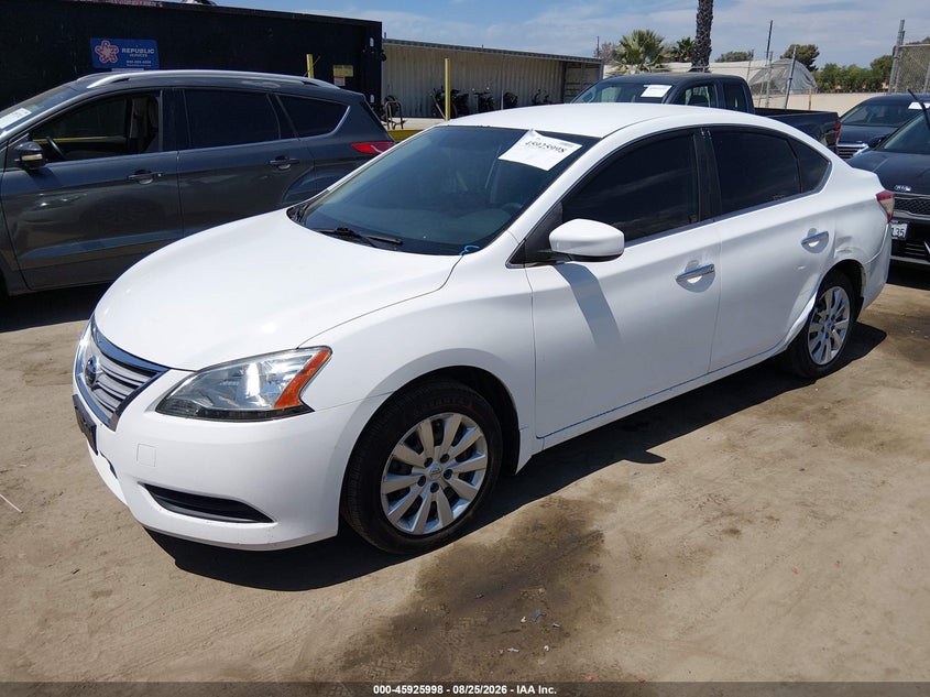 2015 NISSAN SENTRA auction photo 2