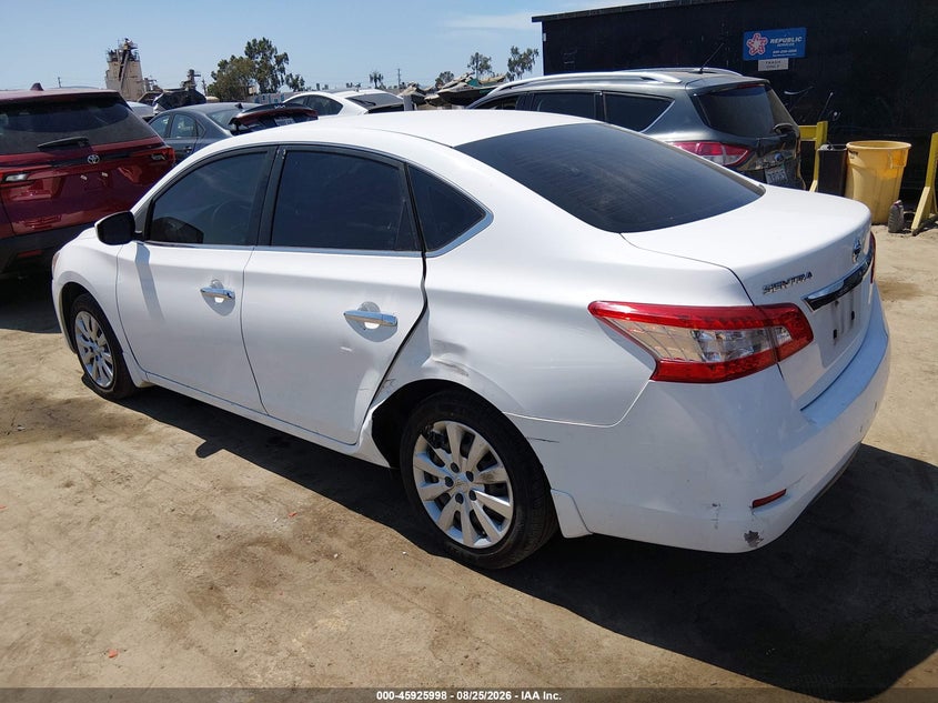 2015 NISSAN SENTRA auction photo 3