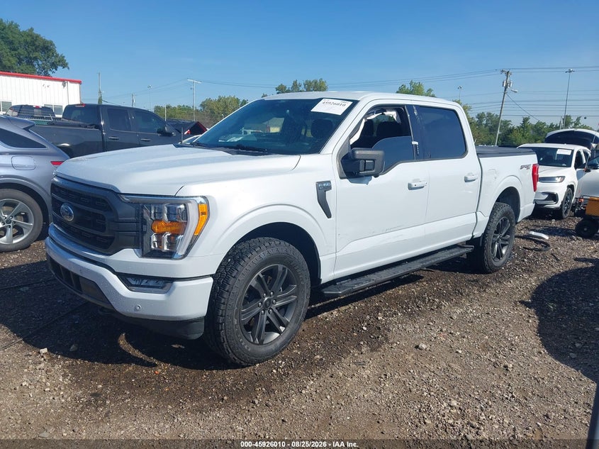 2021 Ford F-150, Right Side, IAAI, VIN 1FTFW1E86MKD64978 — photo 2