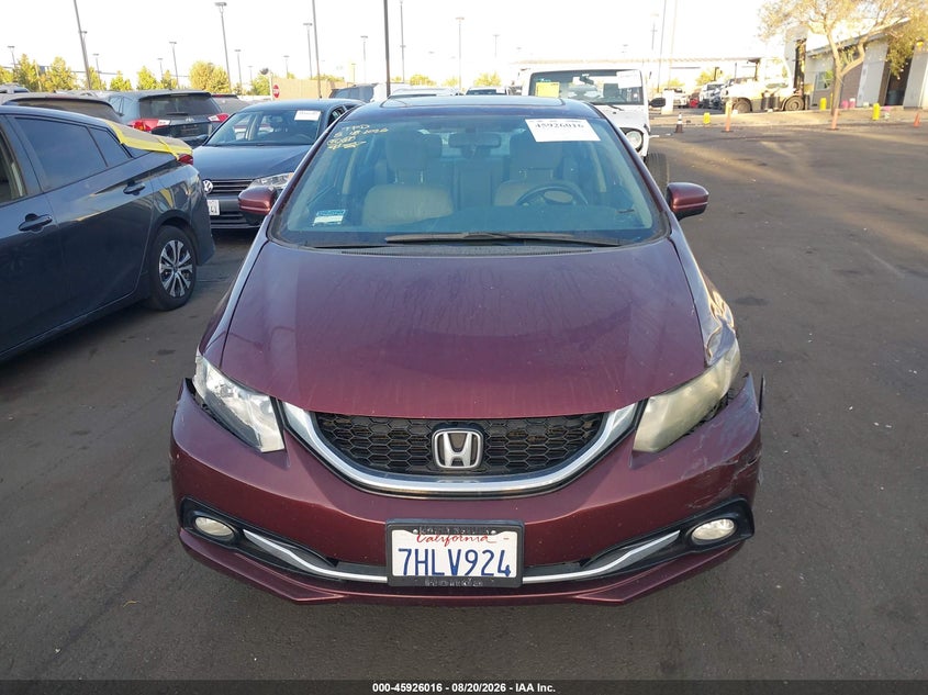 2014 HONDA CIVIC SEDAN 1.8L I4 FI SOHC 16V NF4