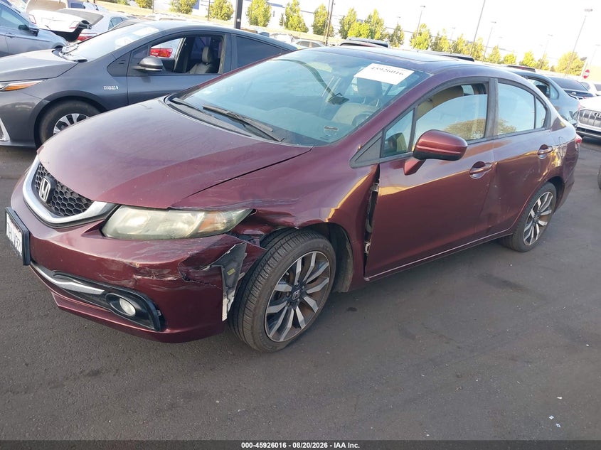 2014 HONDA CIVIC SEDAN 1.8L I4 FI SOHC 16V NF4