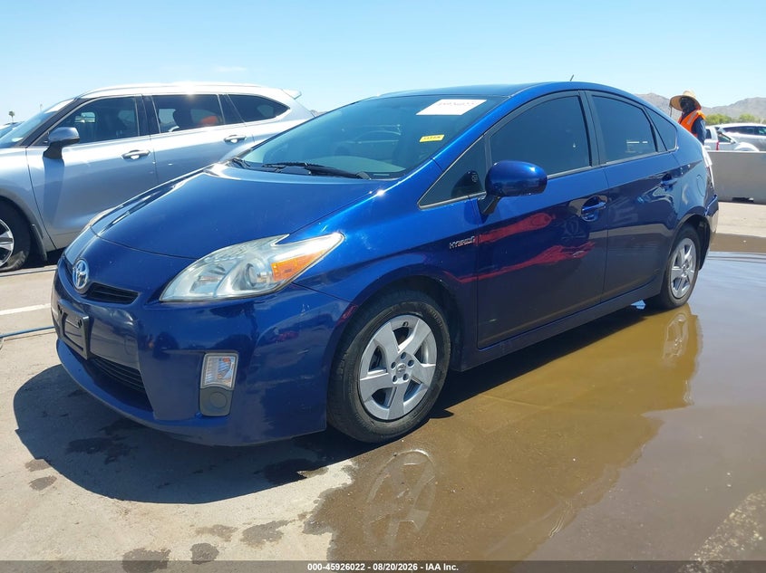 2011 Toyota Prius, Удар сзади, IAAI, VIN JTDKN3DU0B1410707 — фото 2