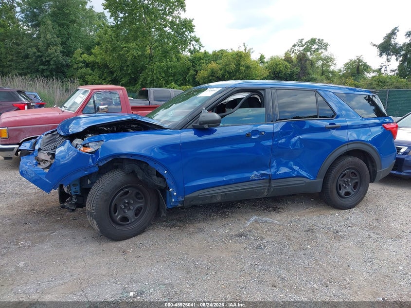 FORD POLICE INTERCEPTOR UTILITY 2020 VIN 1FM5K8AW9LGC14591