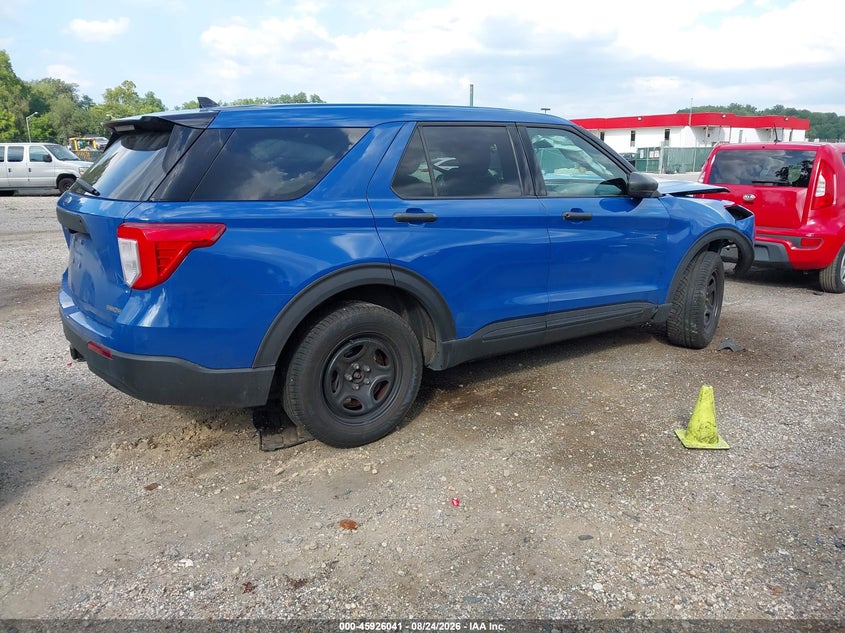 FORD POLICE INTERCEPTOR UTILITY 2020 VIN 1FM5K8AW9LGC14591