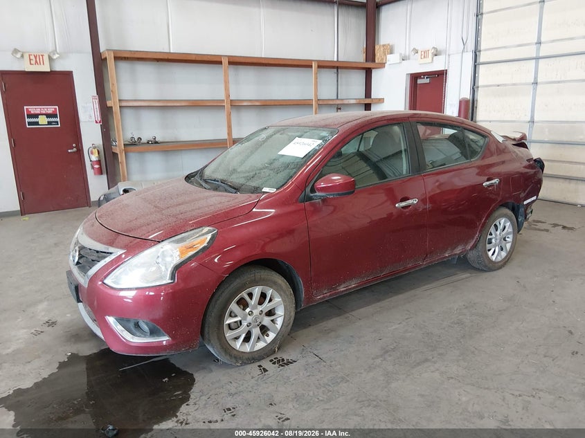 2018 Nissan Versa, Удар сзади, IAAI, VIN 3N1CN7AP4JL836047 — фото 2