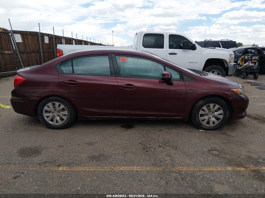 2012 HONDA CIVIC LX · Фото 13