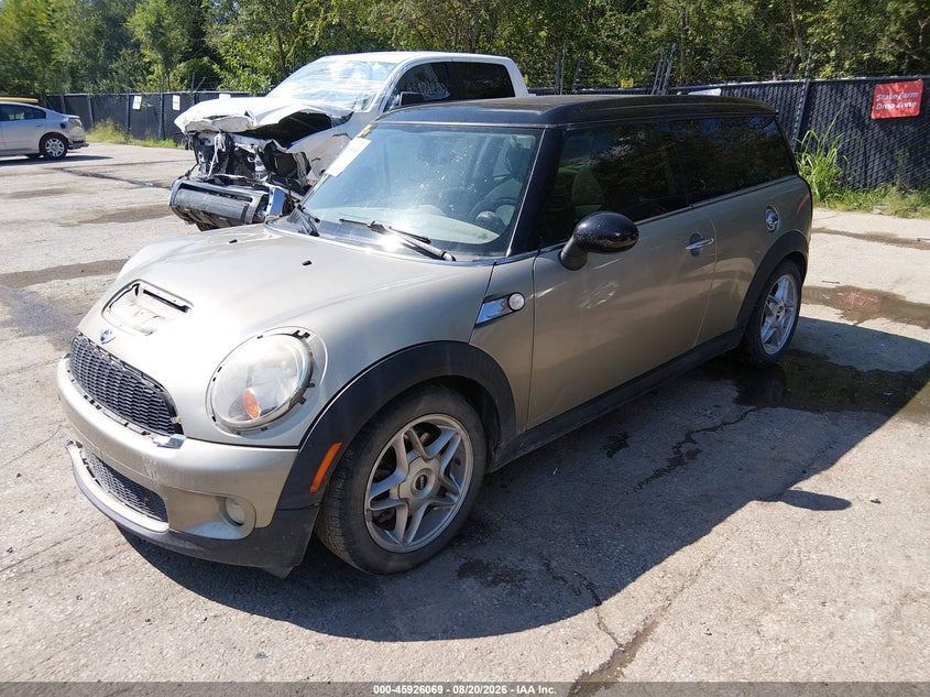 MINI COOPER S CLUBMAN 2009 VIN WMWMM33599TP93497