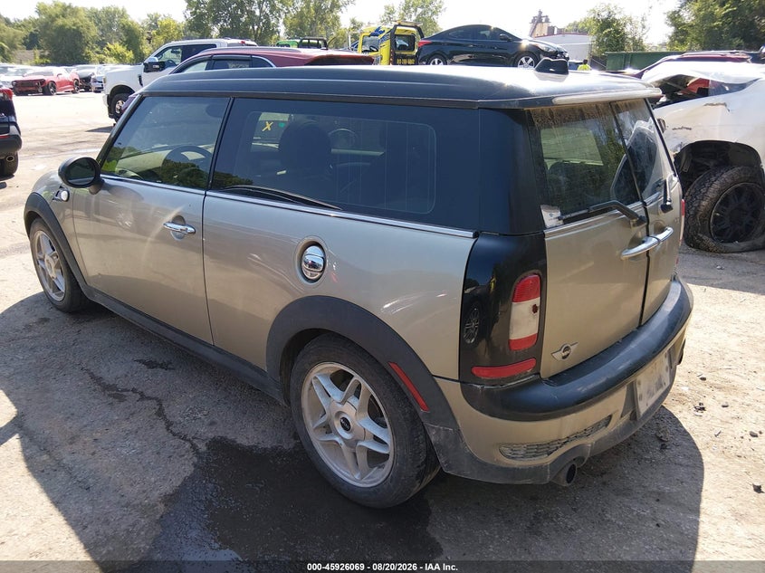 2009 MINI COOPER S CLUBMAN auction photo 3